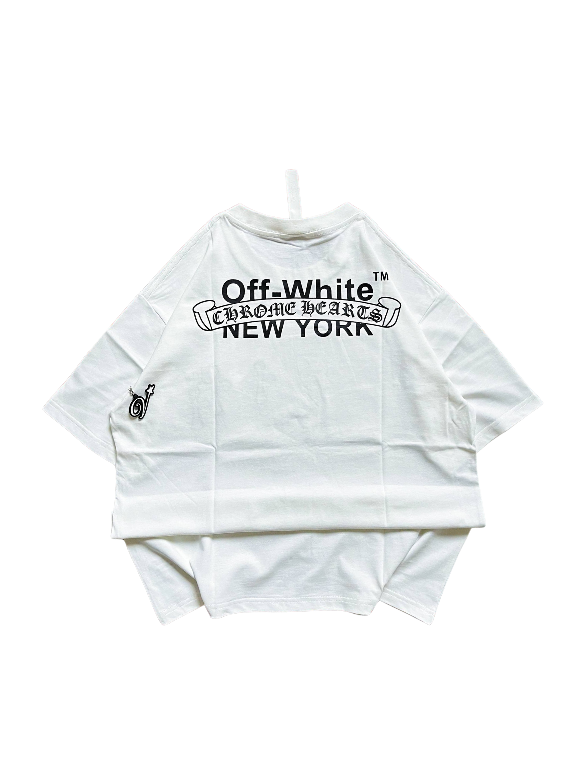 Chrome Hearts X Off White tee