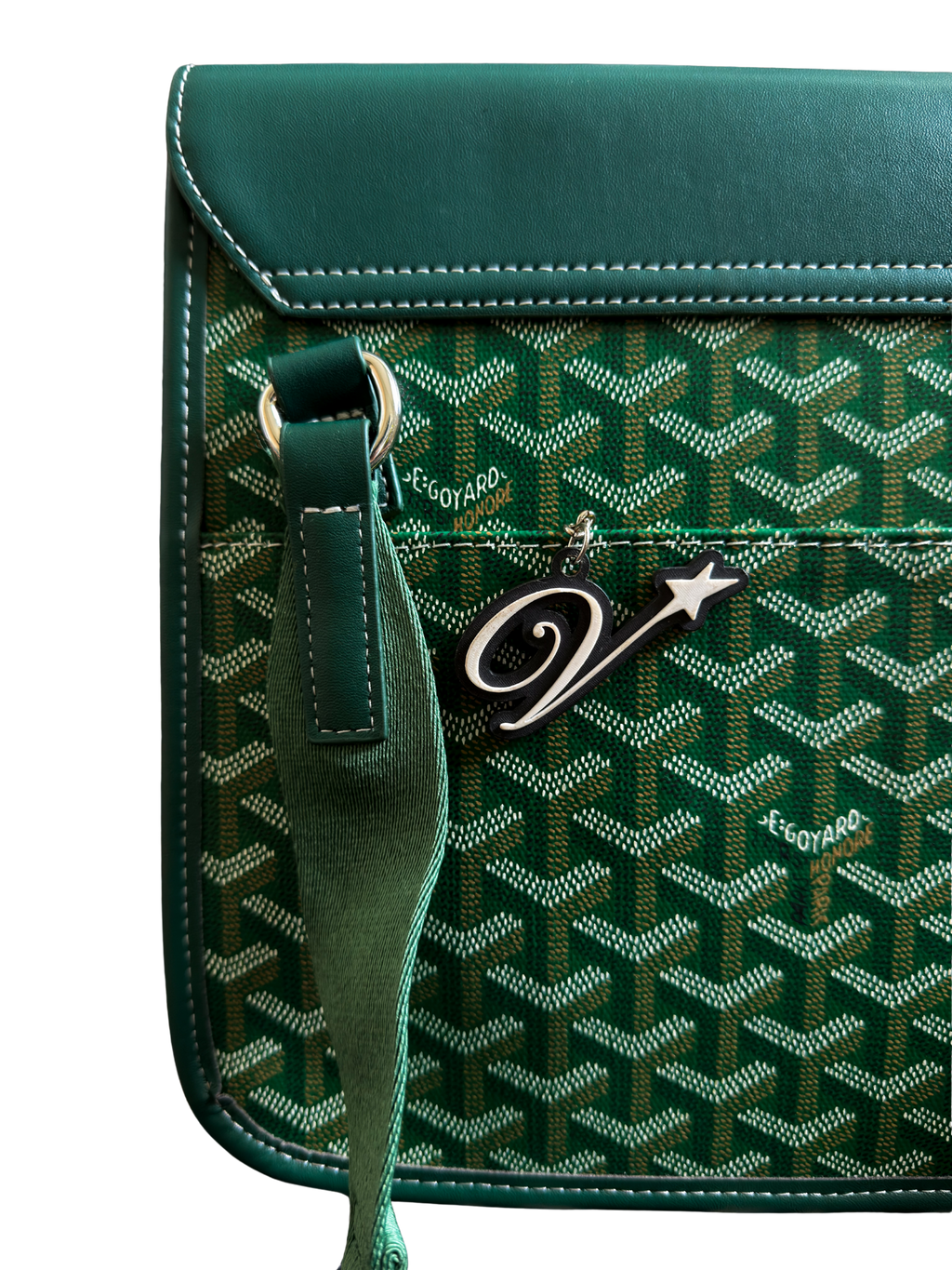 Goyard Coursier Messenger Bag in Green