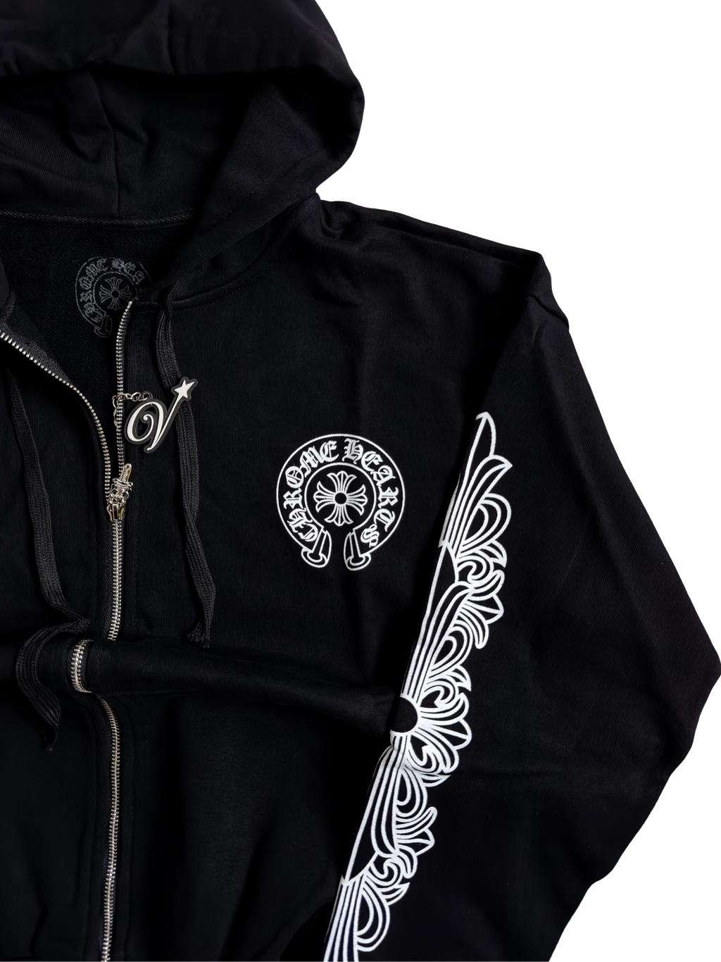 Chrome Hearts LA Exclusive horseshoe zip hoodie Medium - ON HAND
