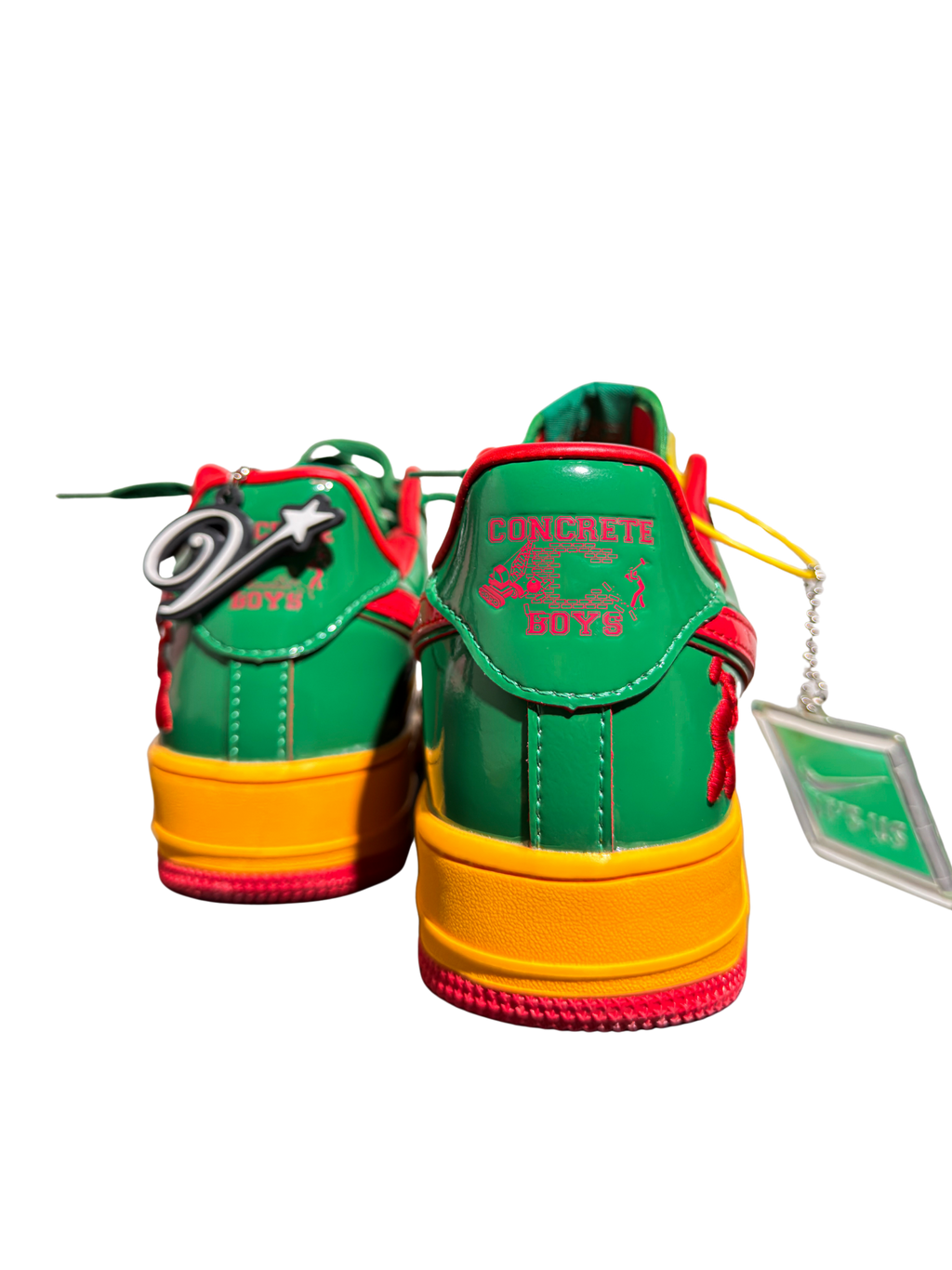 Nike AF1 x Lil Yachty Concrete Boys Lucky Green