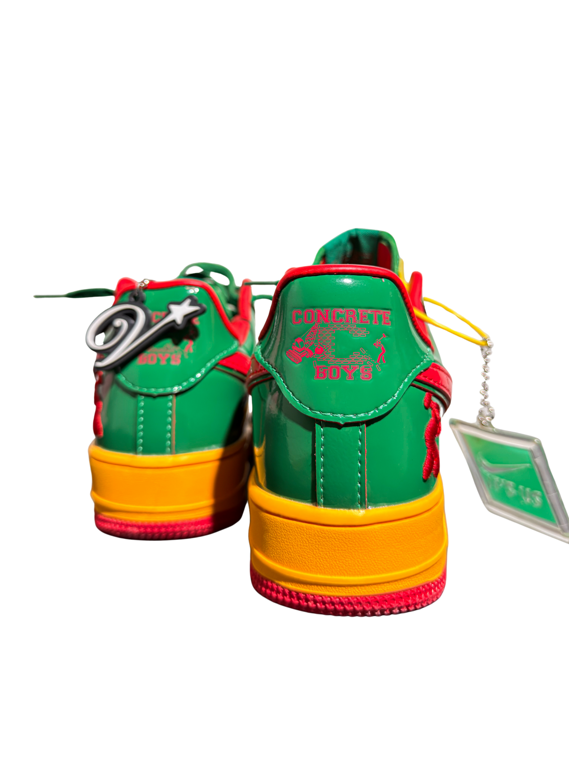 Nike AF1 x Lil Yachty Concrete Boys Lucky Green