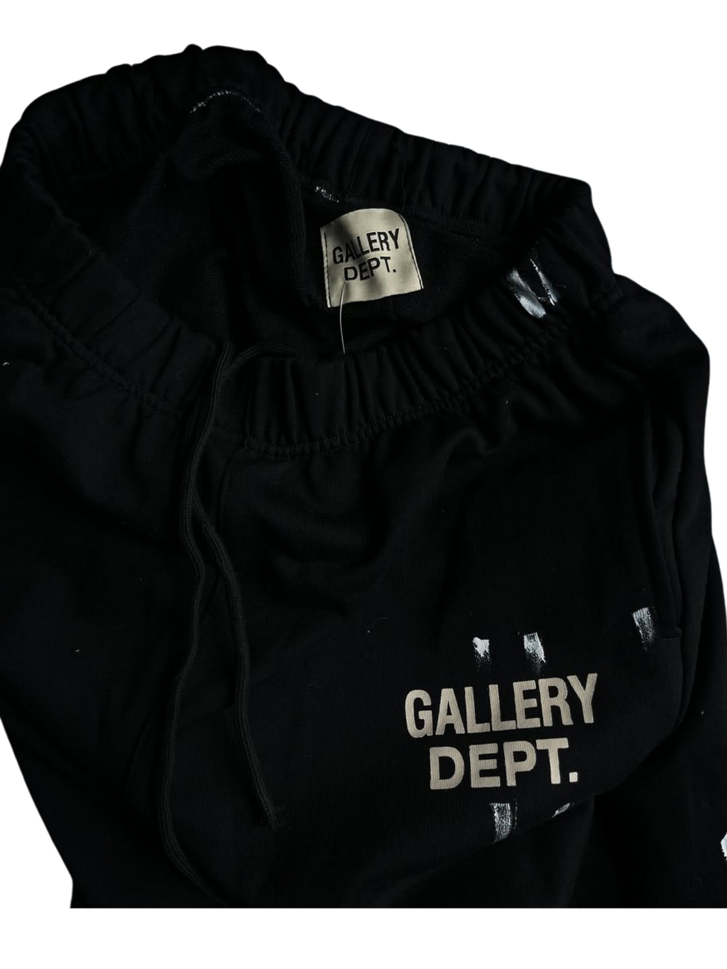 Gallery dept. logo painted flared sweats