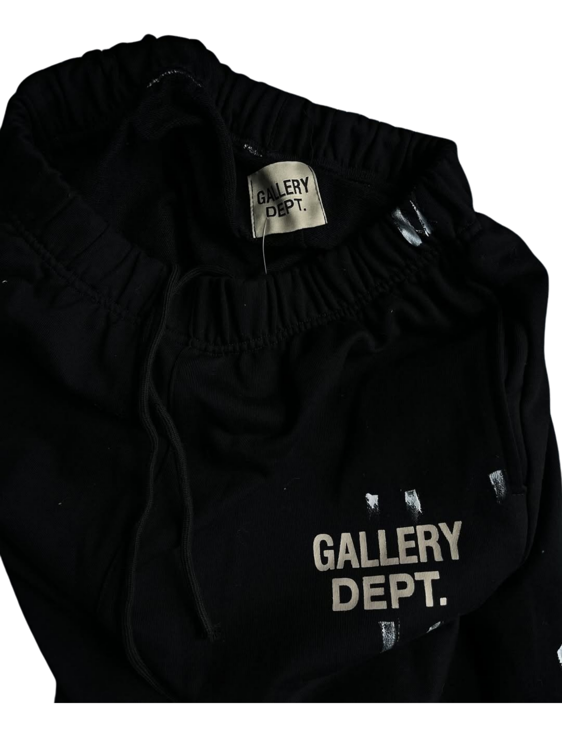 Gallery dept. logo painted flared sweats