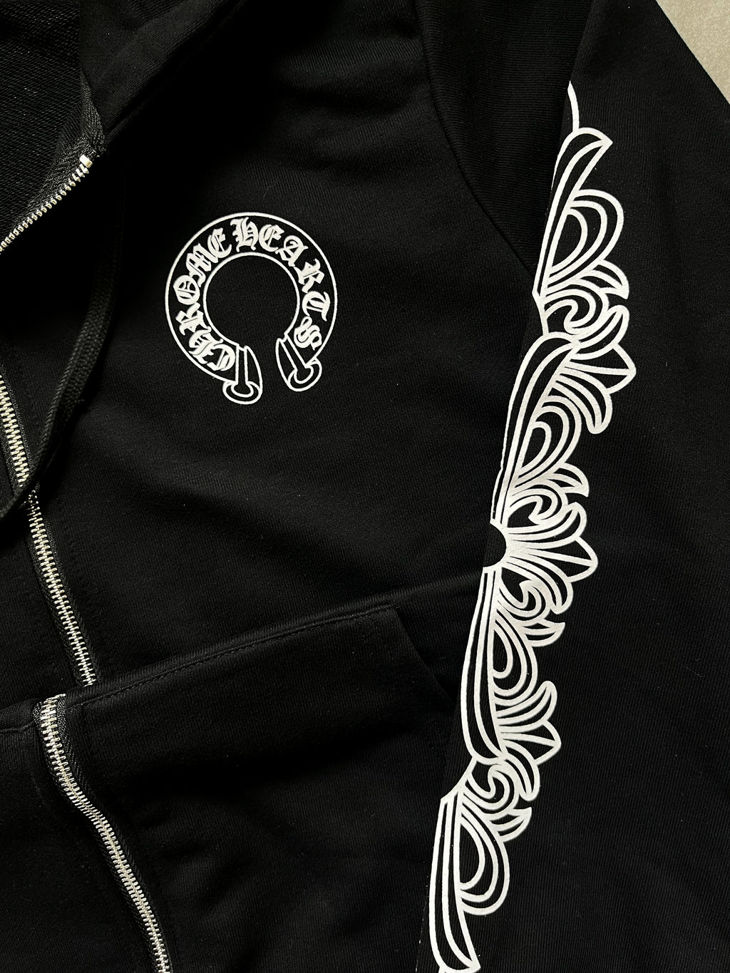 Chrome Hearts Horseshoe Zip hoodie