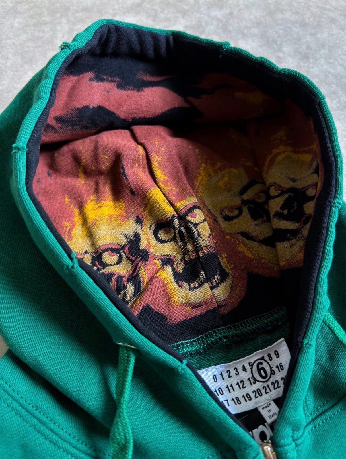 Supreme MM6 Maison Margiela Zip Up Hoodie