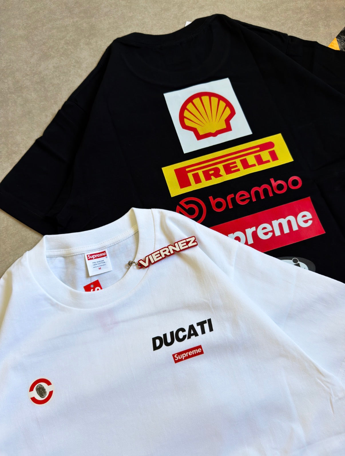 Supreme x Ducati Logo Tee
