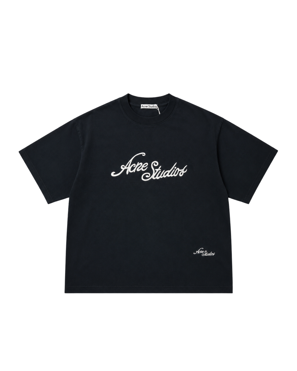 Acne Studios Embroidered Logo Tee