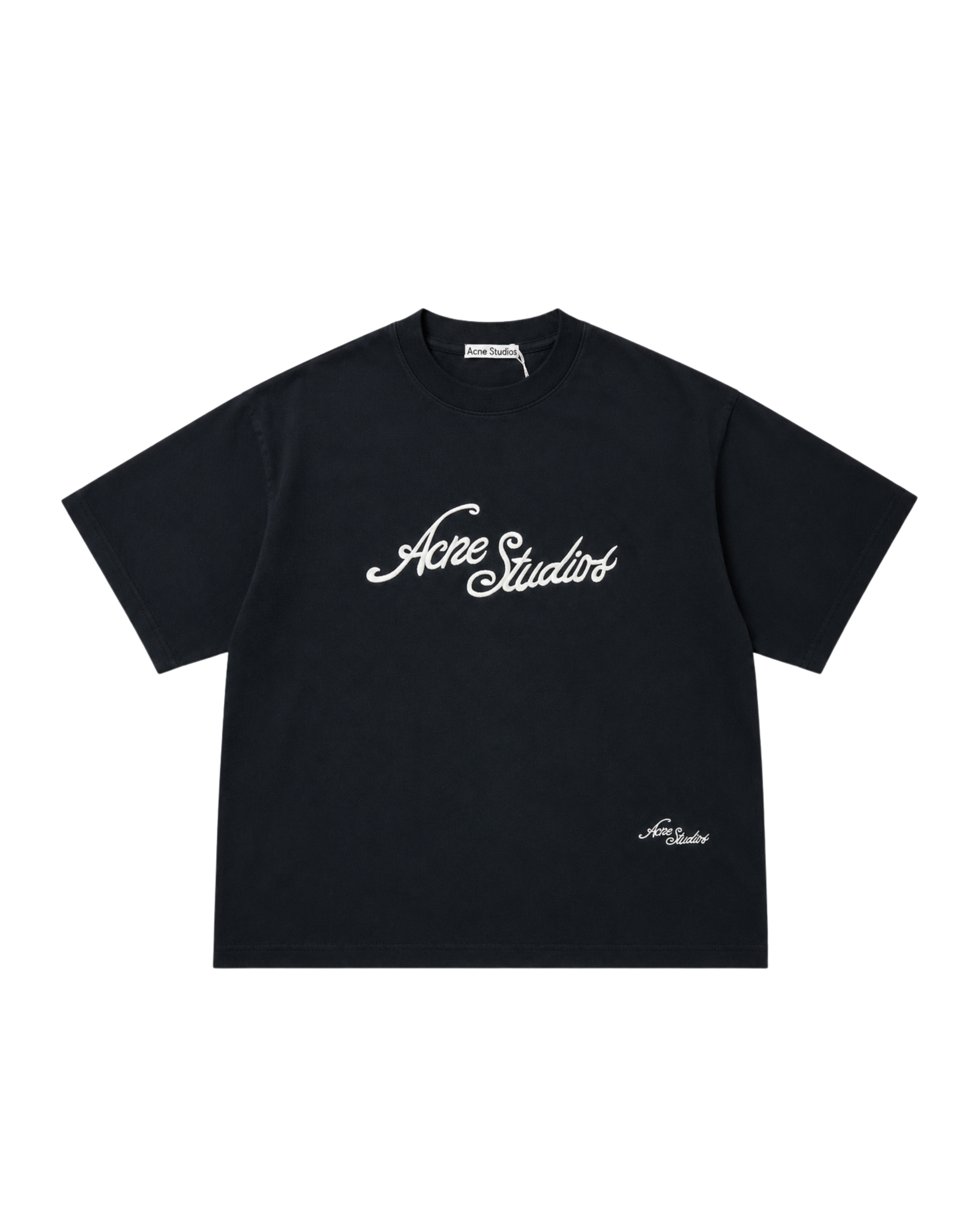 Acne Studios Embroidered Logo Tee