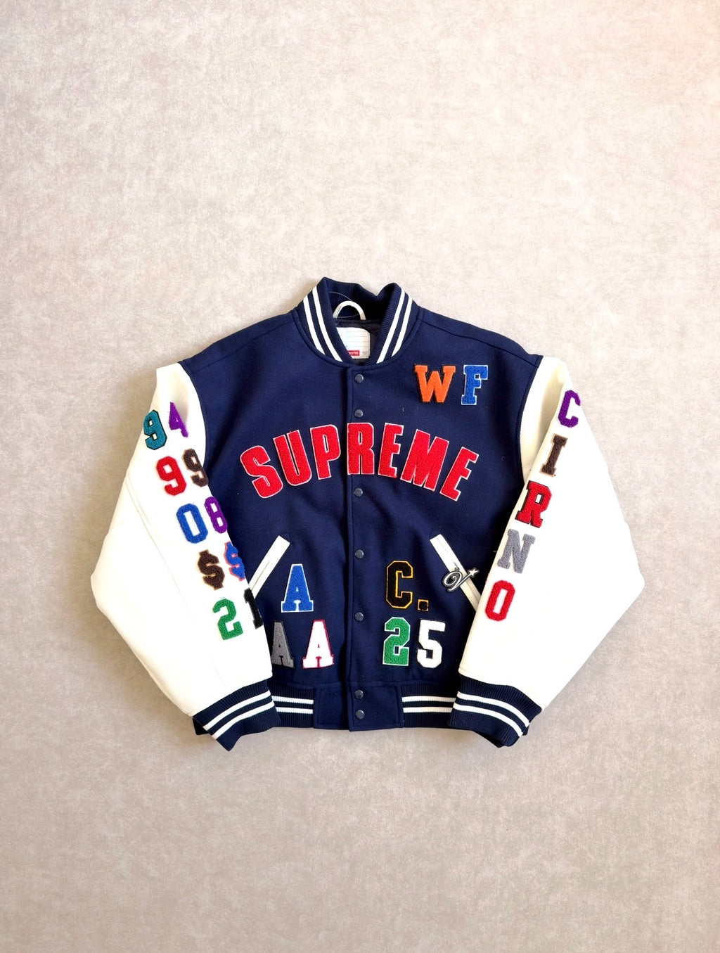 Supreme Praises Varsity Jacket