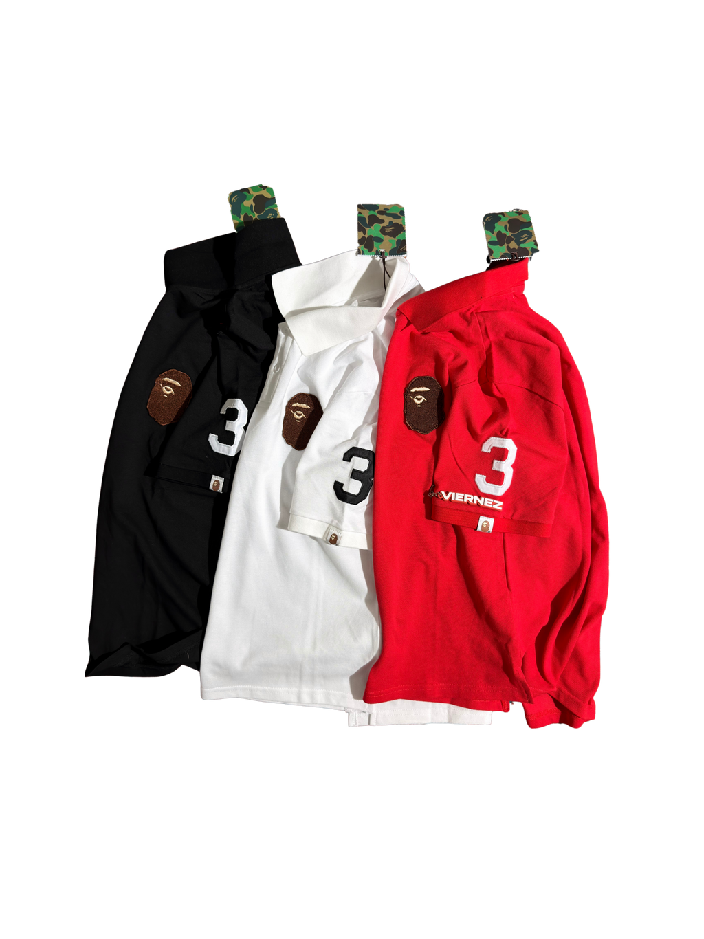 BAPE Classic Ape Head Polo Shirt