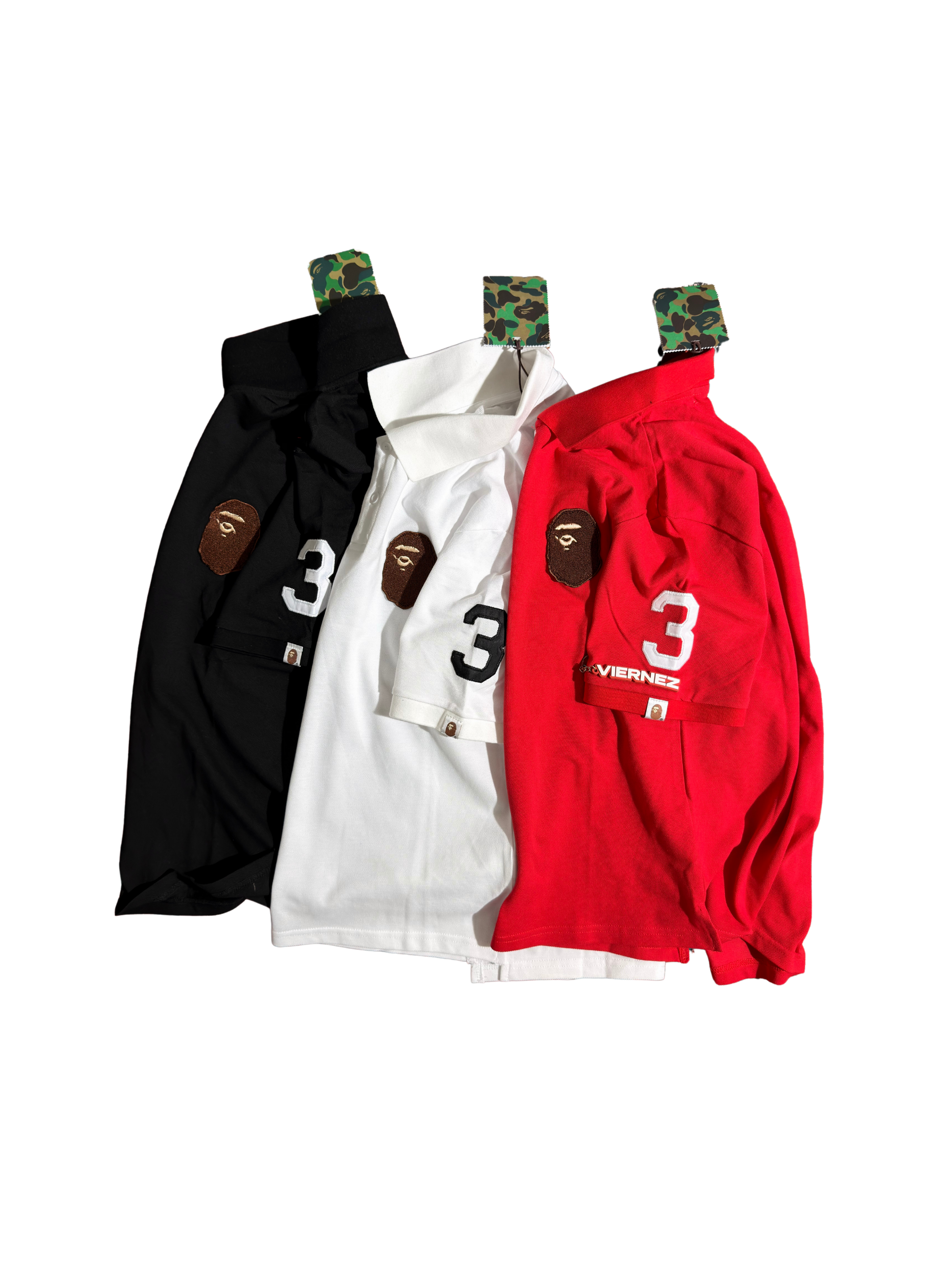 BAPE Classic Ape Head Polo Shirt