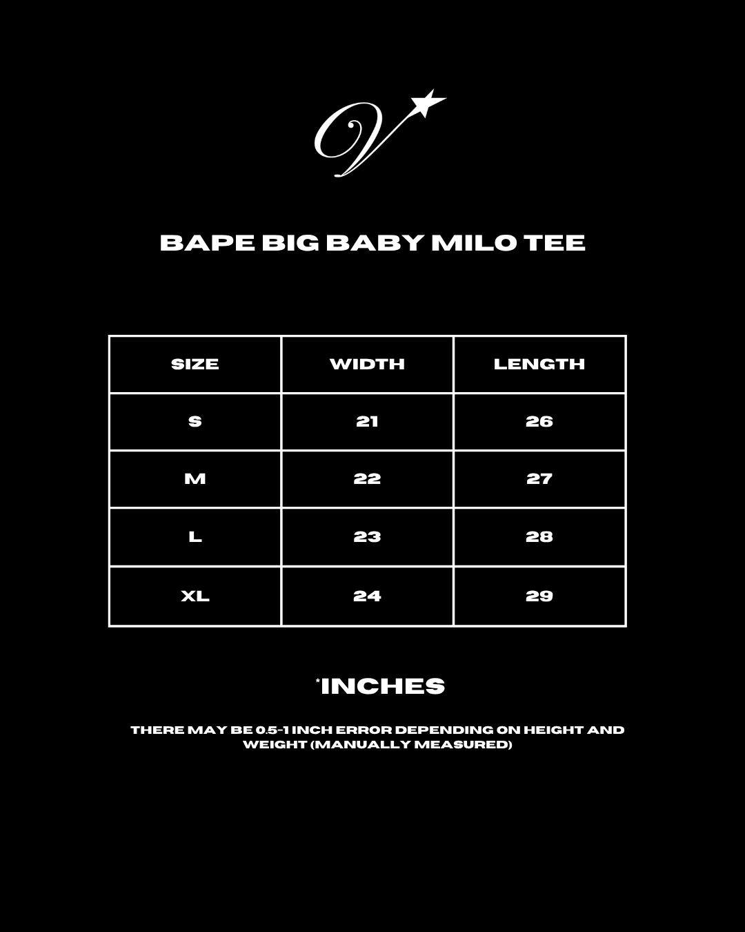 BAPE Big Baby Milo Tee
