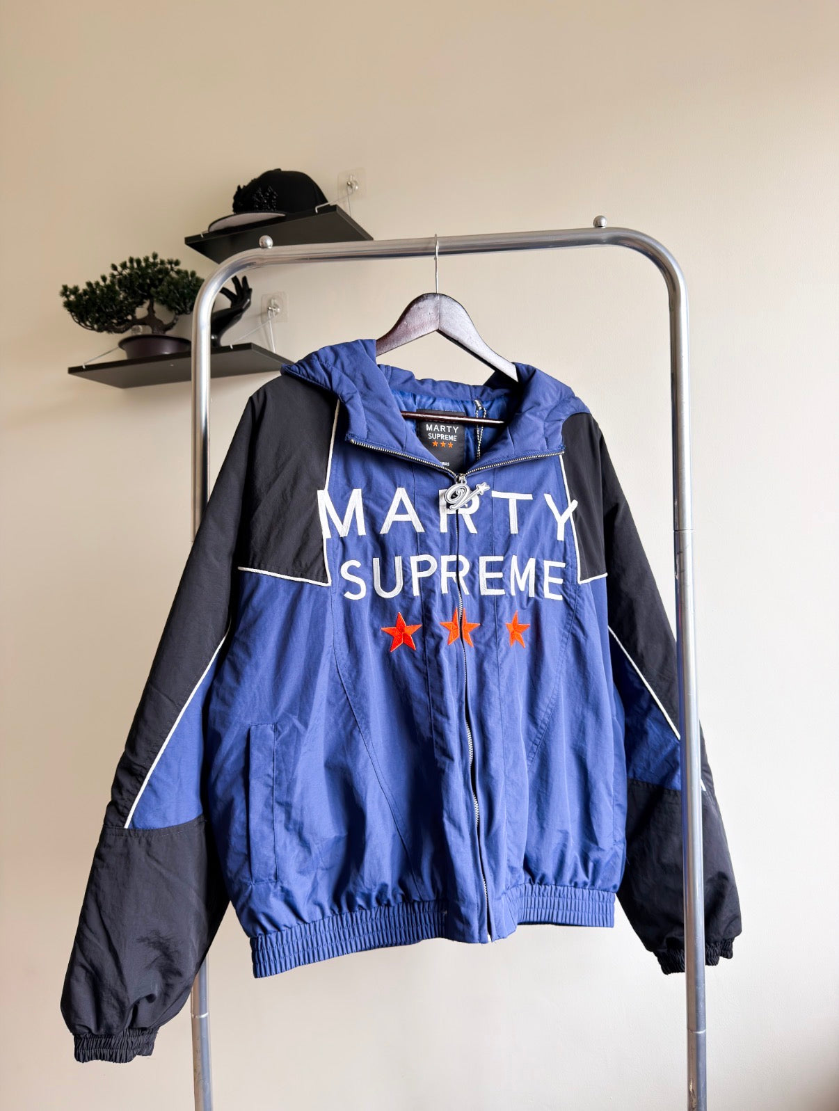 NAHMIAS x Marty Supreme Jacket Blue - MEDIUM (On hand)