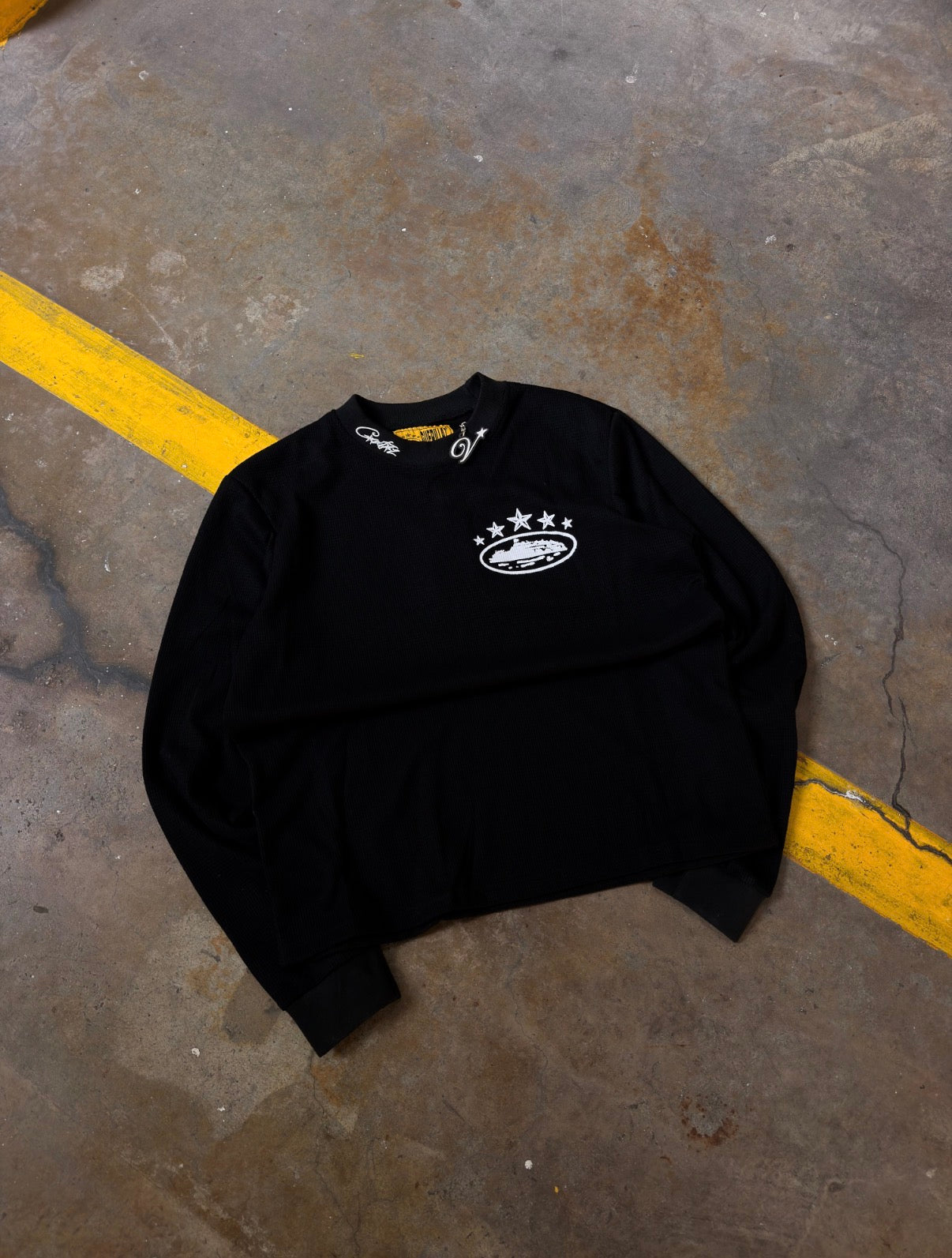 Corteiz 5 Star Alcatraz Waffle Longsleeve
