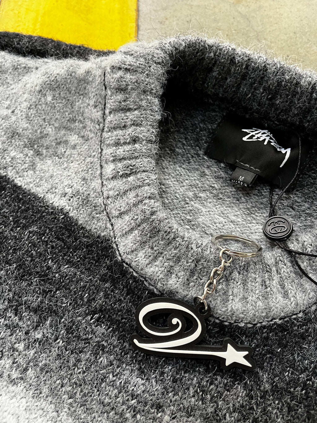 Stussy knitted logo sweater