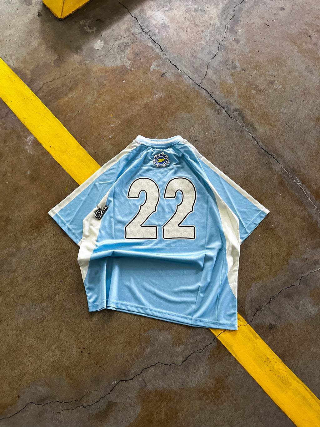 Broken Planet Light blue jersey