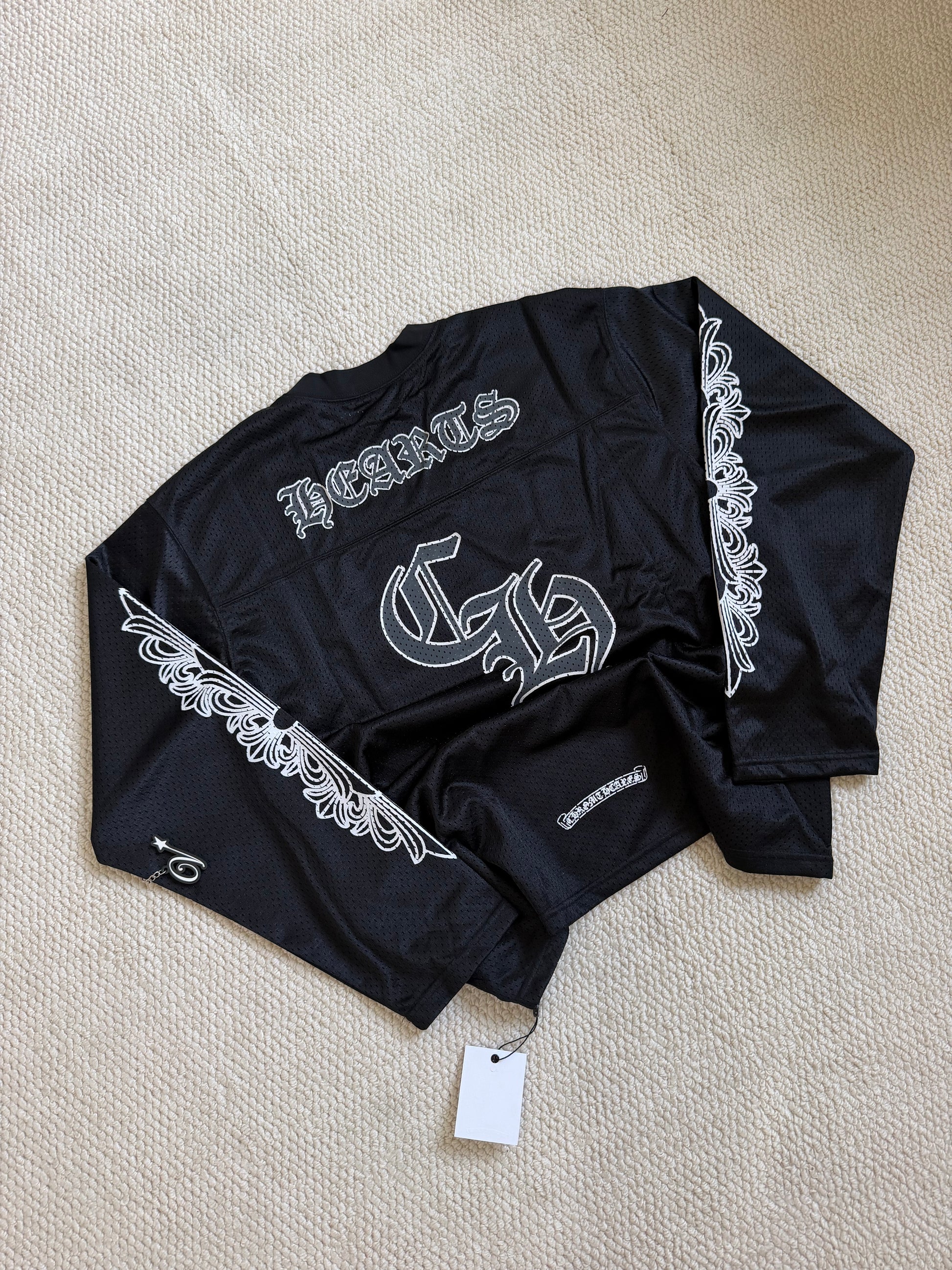 Chrome Hearts Longsleeve Jersey Black - Medium (ON HAND)