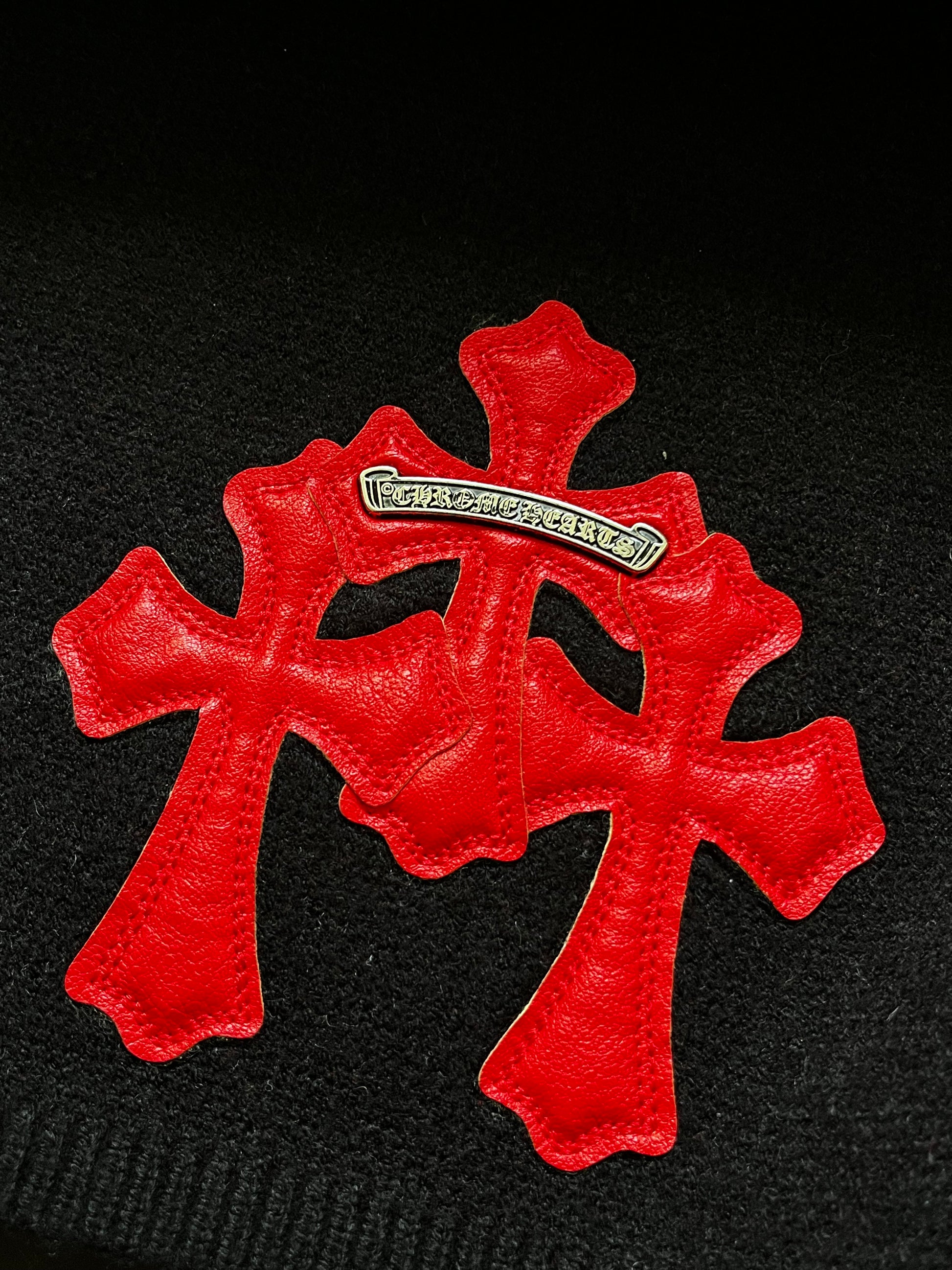 Chrome Hearts Knitted Lips sweater