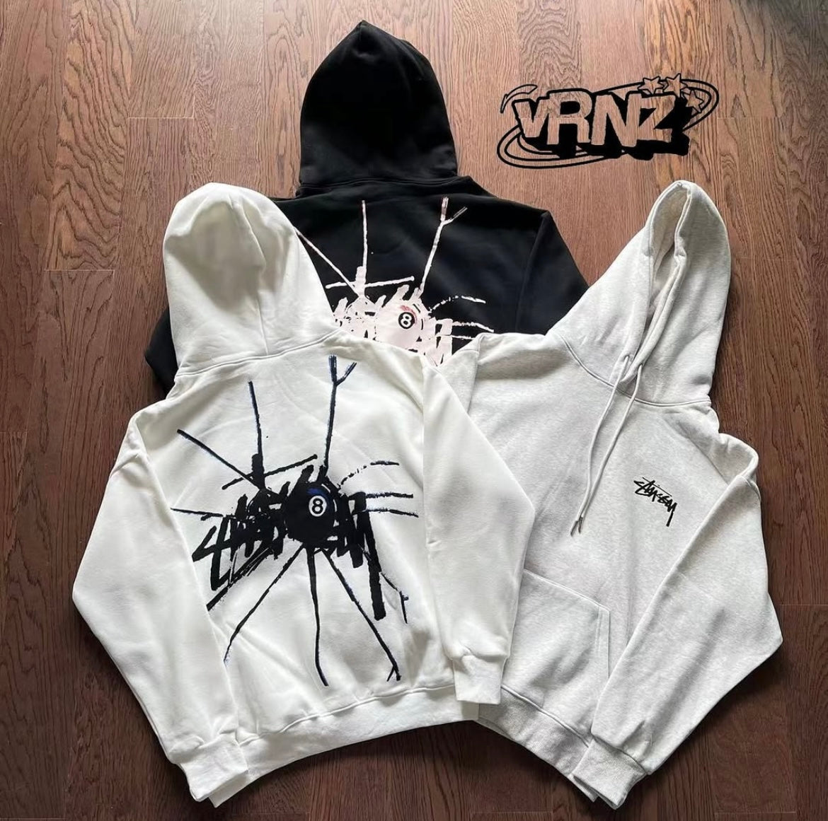 Stussy shattered hoodie