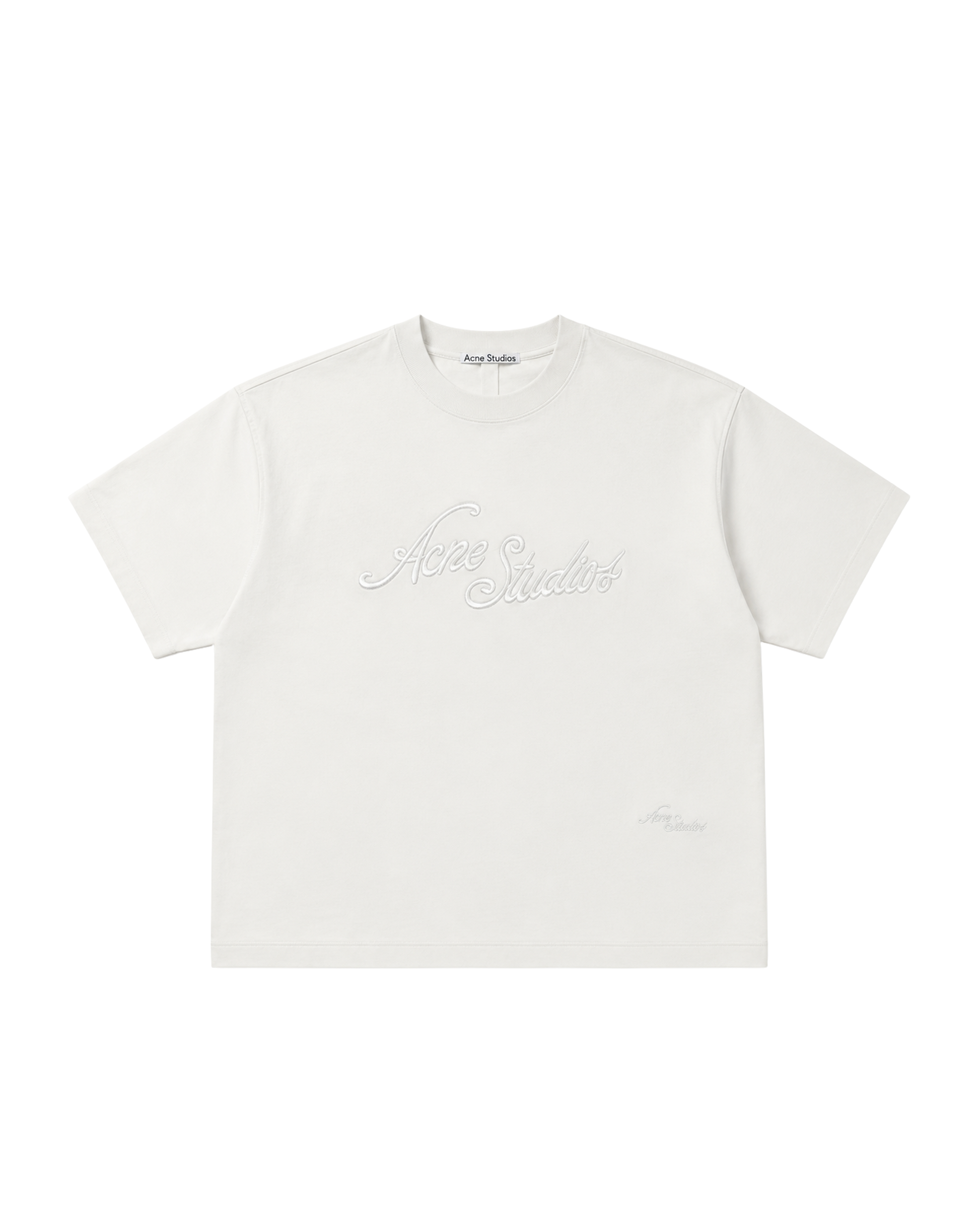Acne Studios Embroidered Logo Tee
