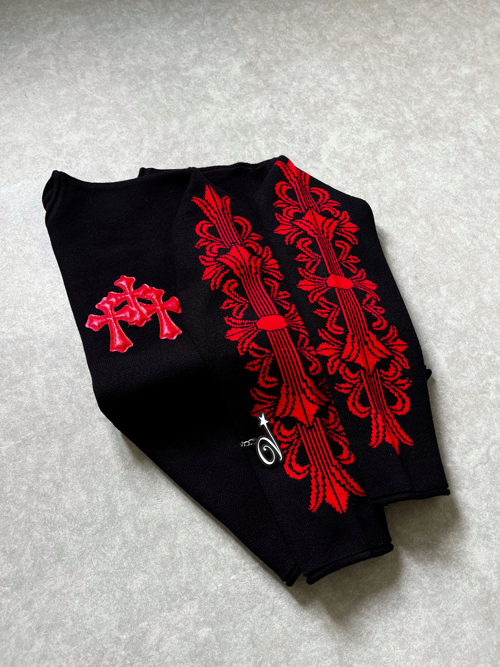 Chrome Hearts Knitted Triple Emblem Sweater