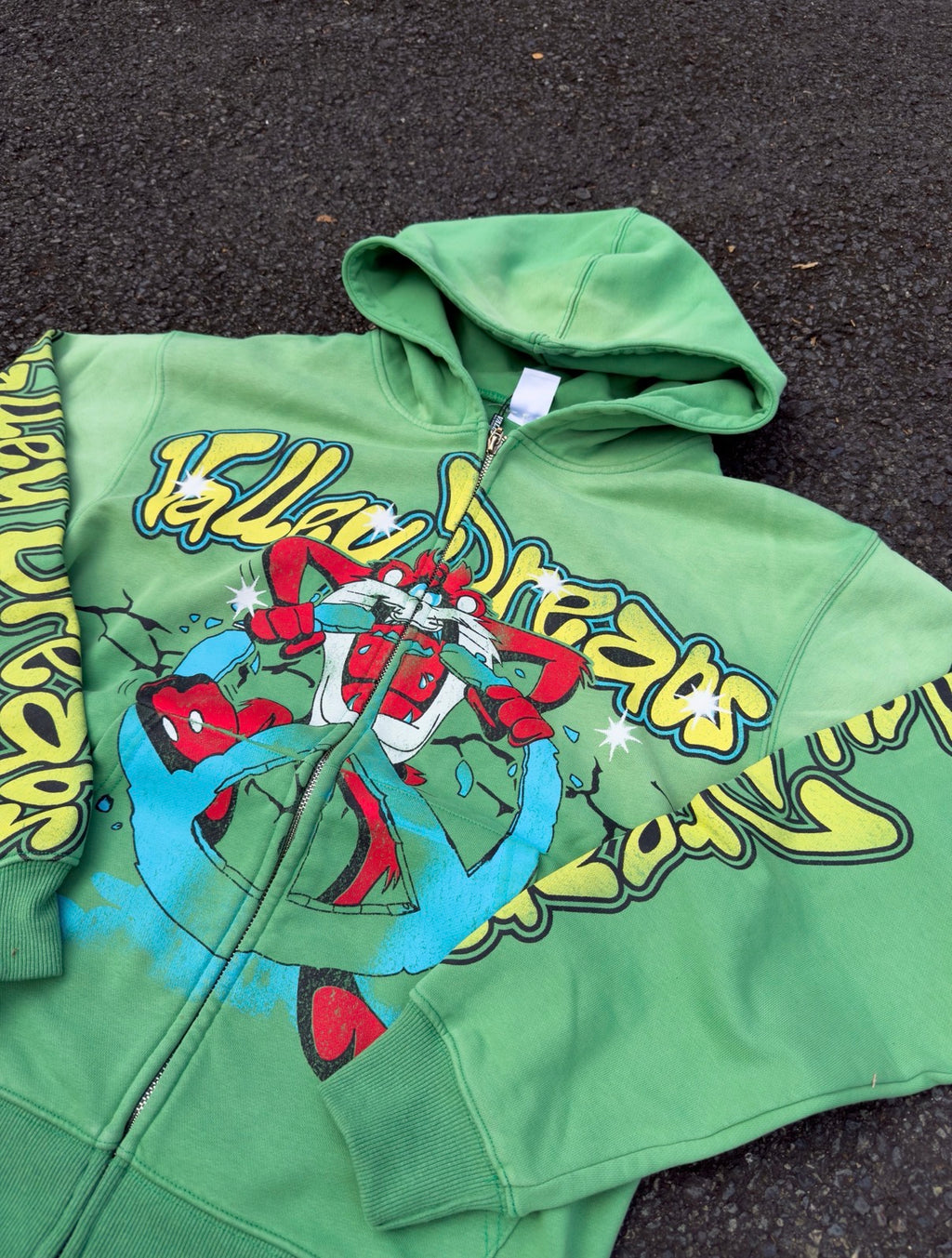 Valley Dreams Forever Taz Full Zip Hoodie - MEDIUM