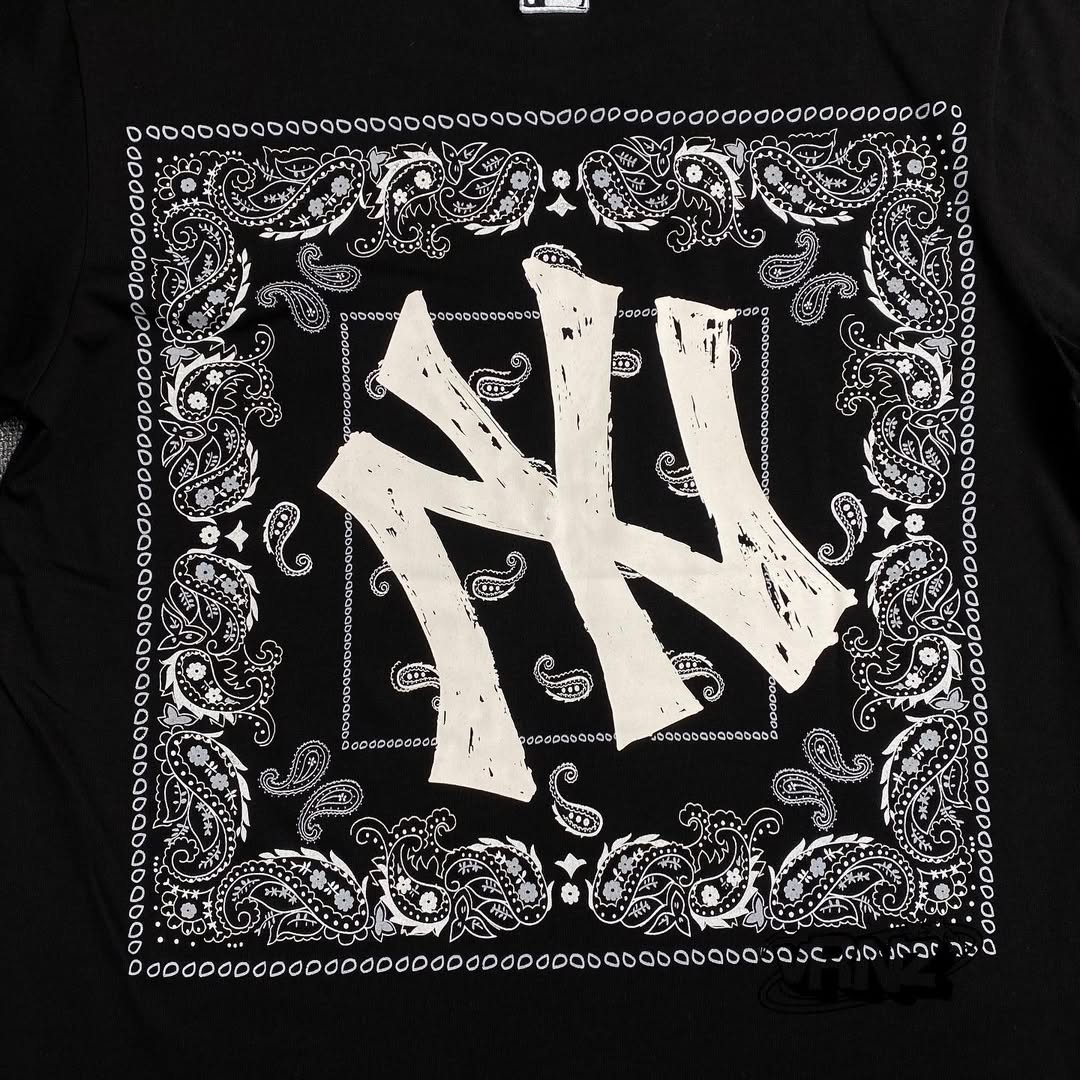 AESPA x MLB Embroidered logo Tee