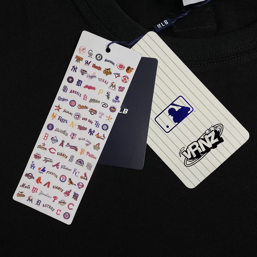 AESPA x MLB Embroidered logo Tee