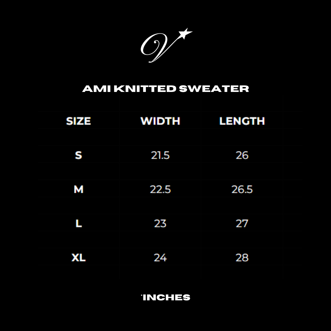 AMI knitted sweater