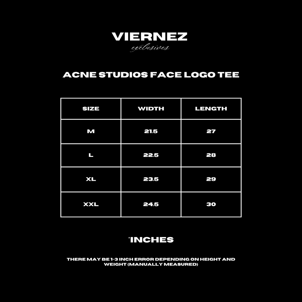 Acne Studios Face Logo Tee