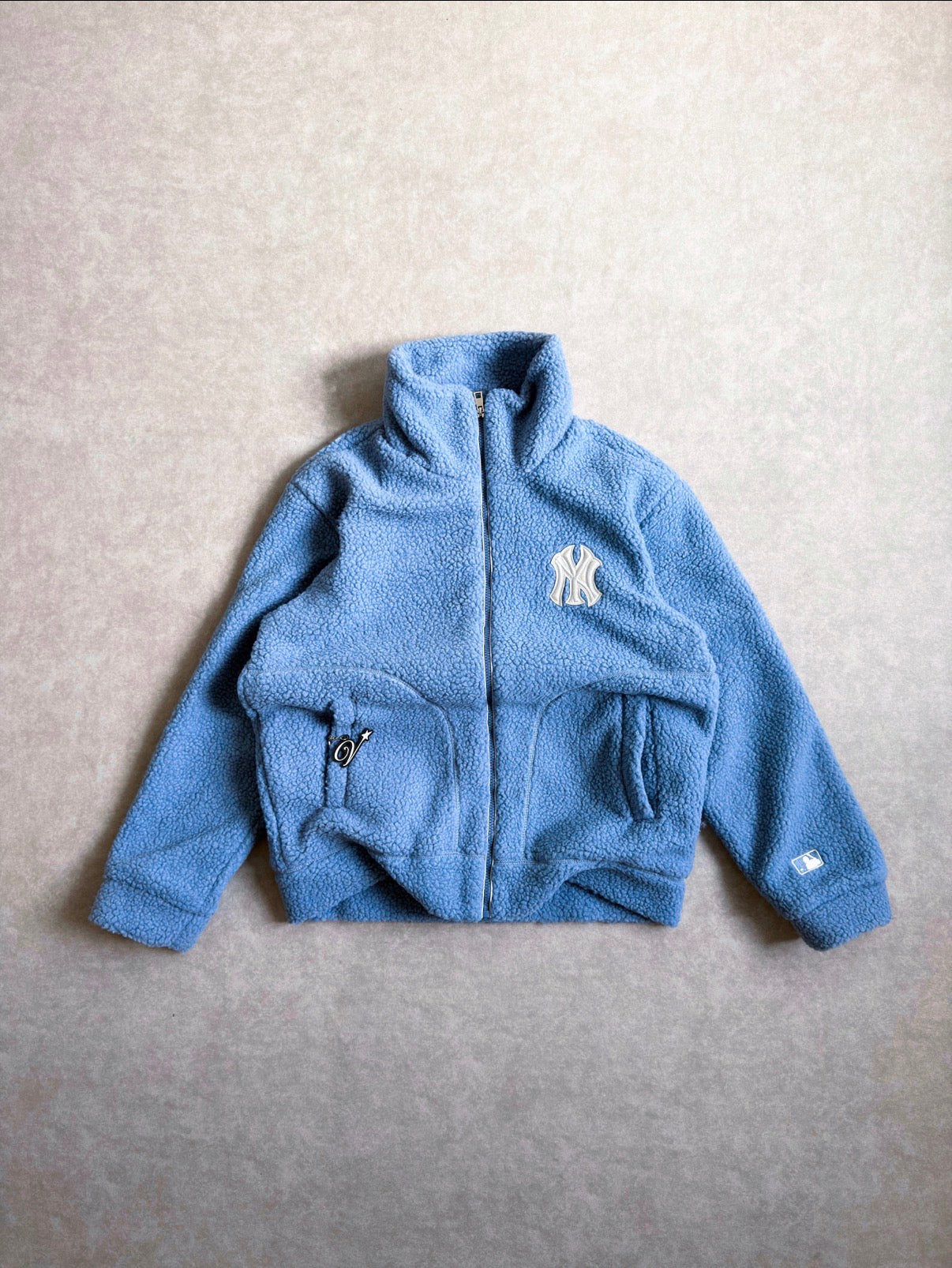 N.E "NY" FLEECE JACKET