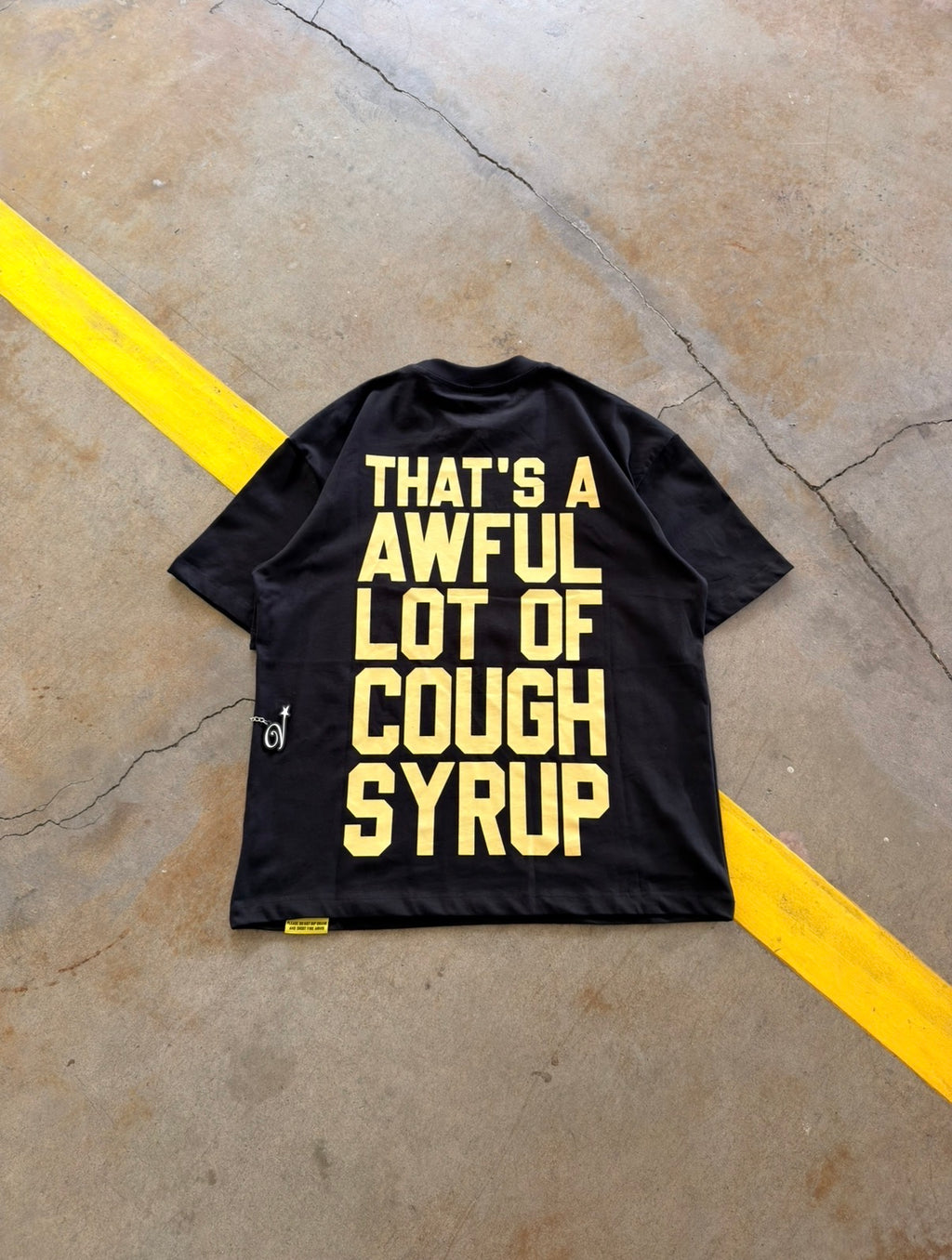 Awful Lot Of Cough Syrup- Mona Lisa Tee