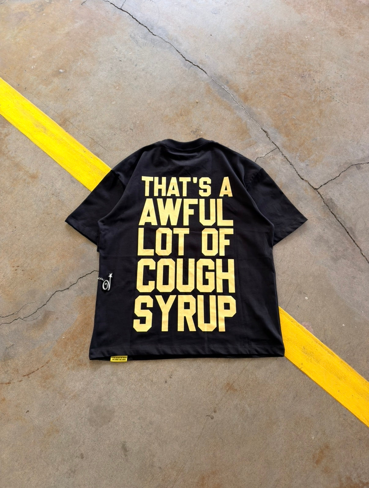 Awful Lot Of Cough Syrup- Mona Lisa Tee