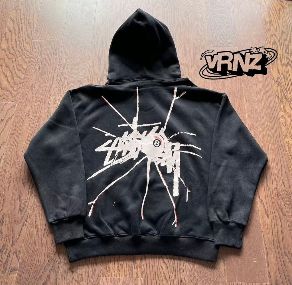 Stussy shattered hoodie