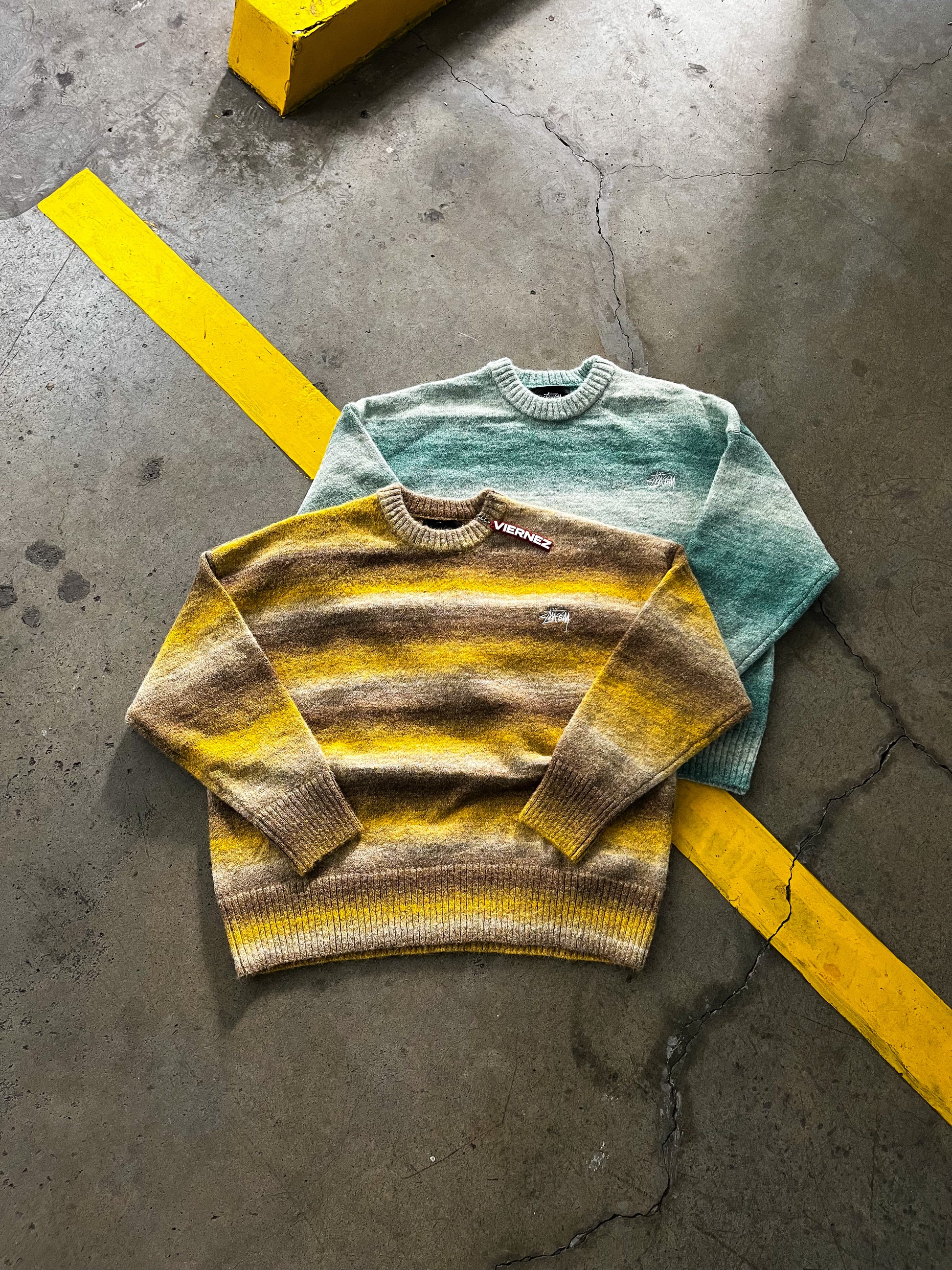 Stussy knitted logo sweater