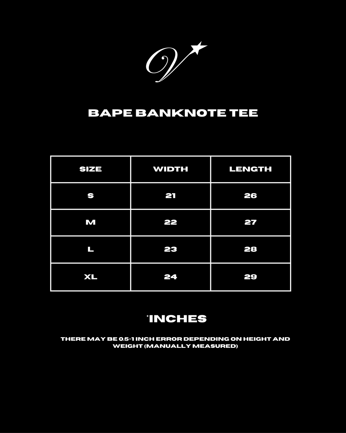 BAPE Banknote Tee
