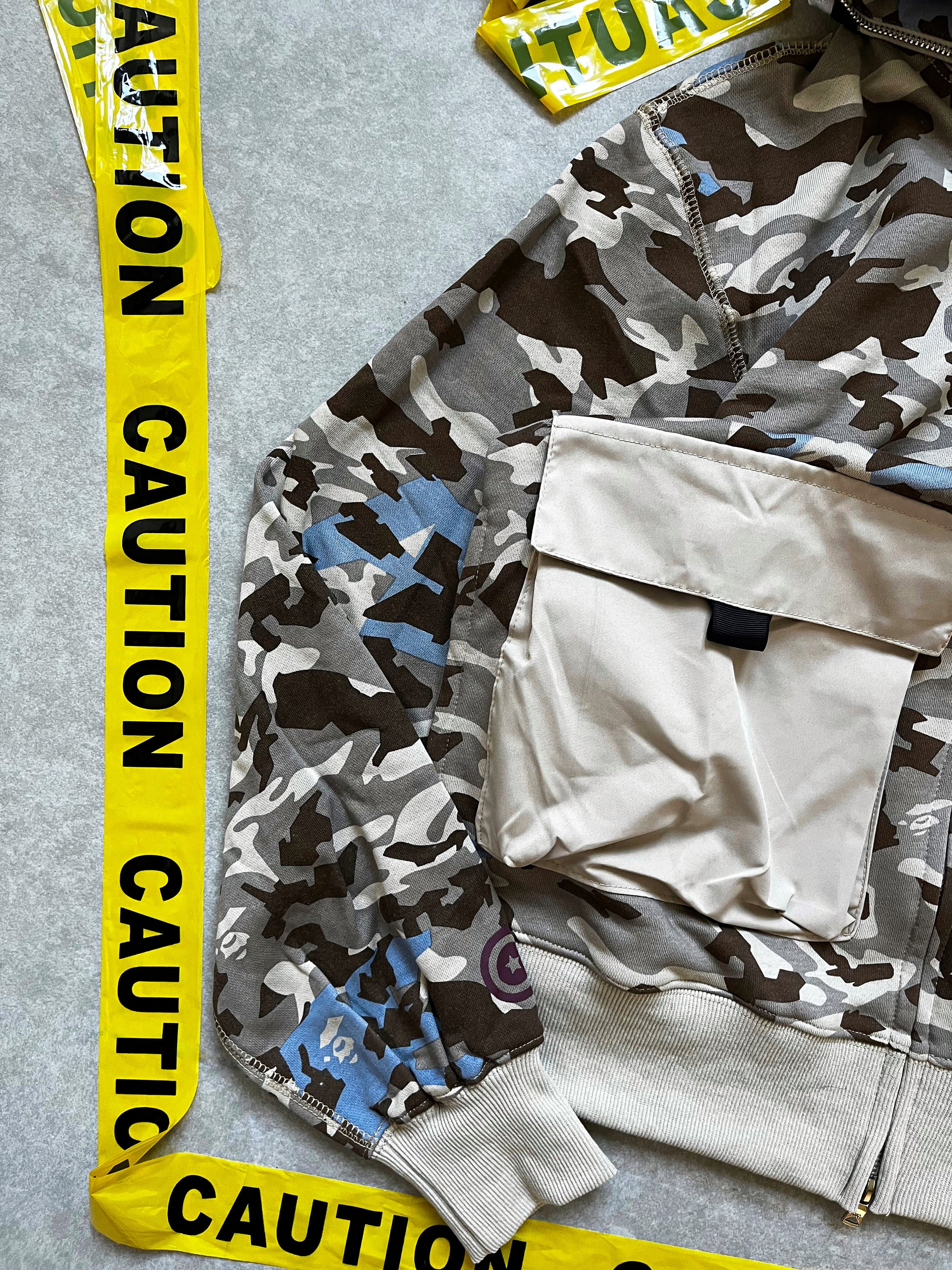 Bape Shark Dual Pocket Camo hoodie