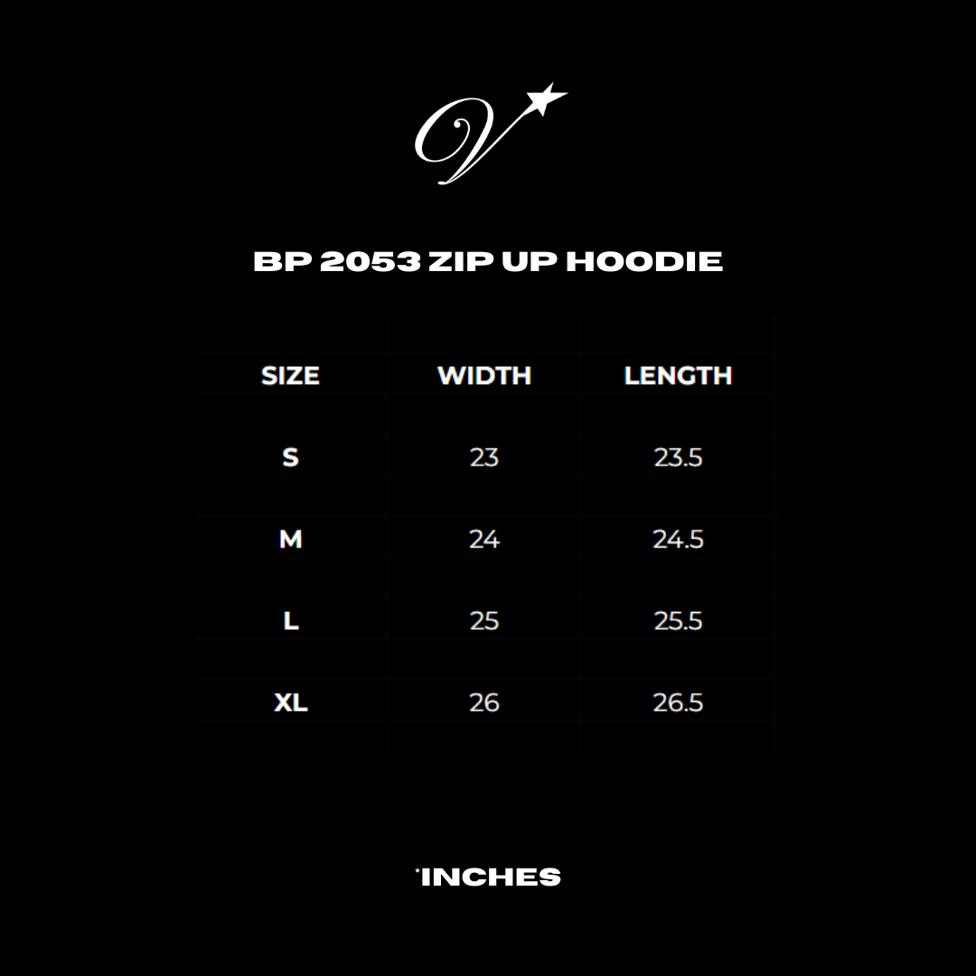 BP 2053 zip hoodie