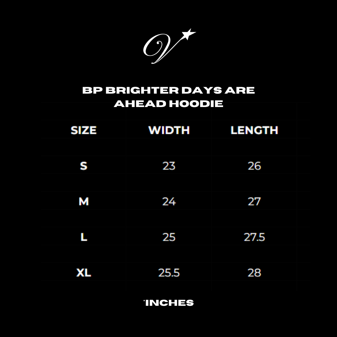 BP "Brighter days are ahead" hoodie