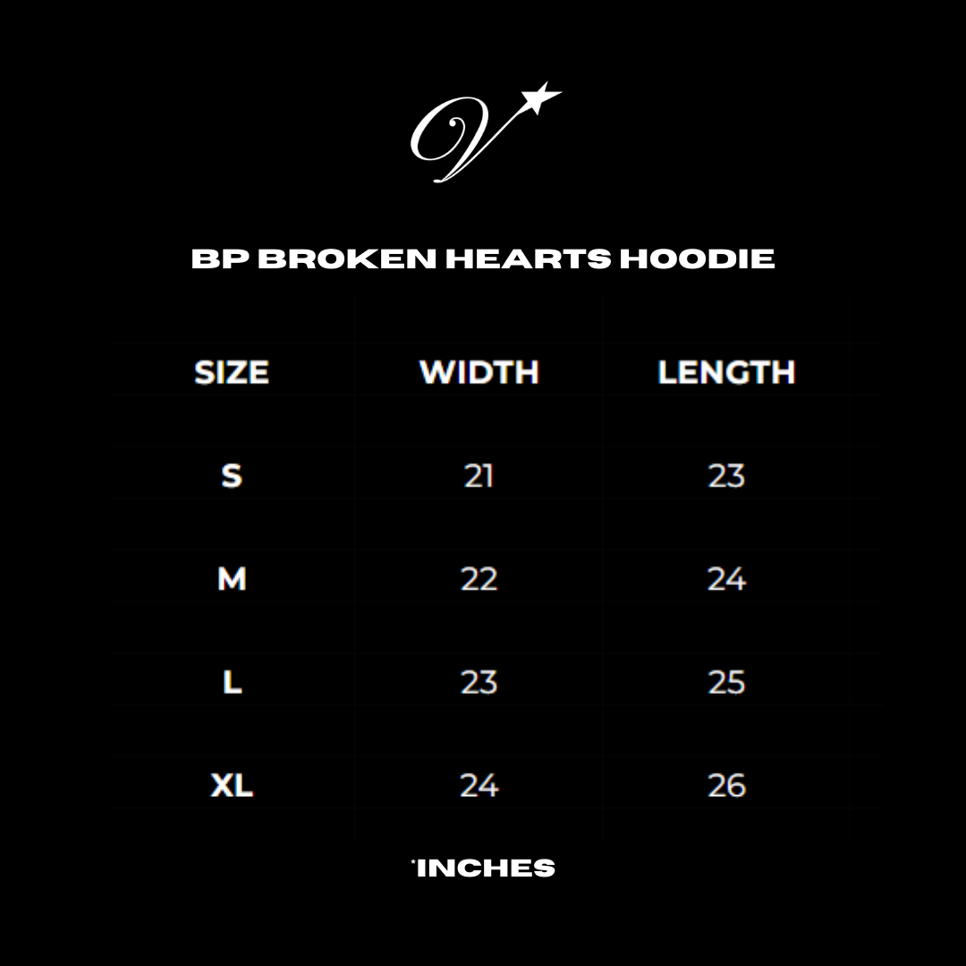 BP Broken hearts hoodie