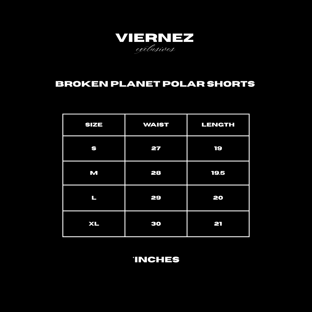Broken Planet Polar Shorts