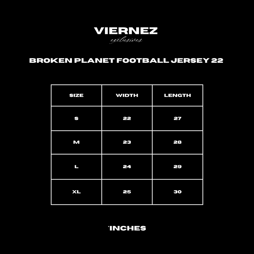 Broken Planet Football Jersey 22