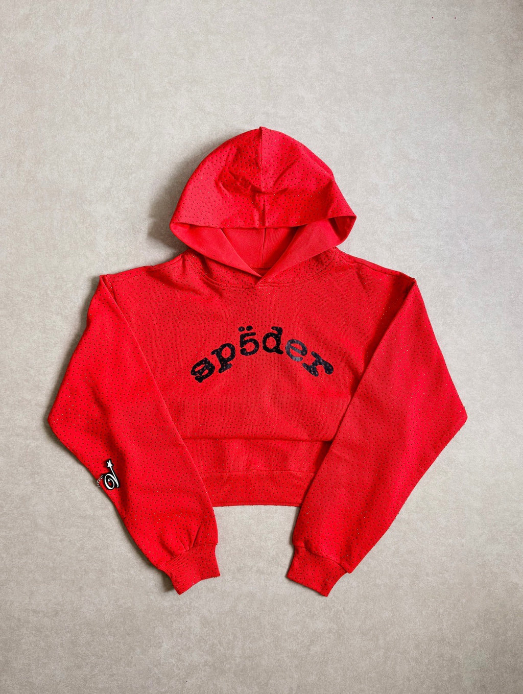 Sp5der VVS Rhinestone Hoodie