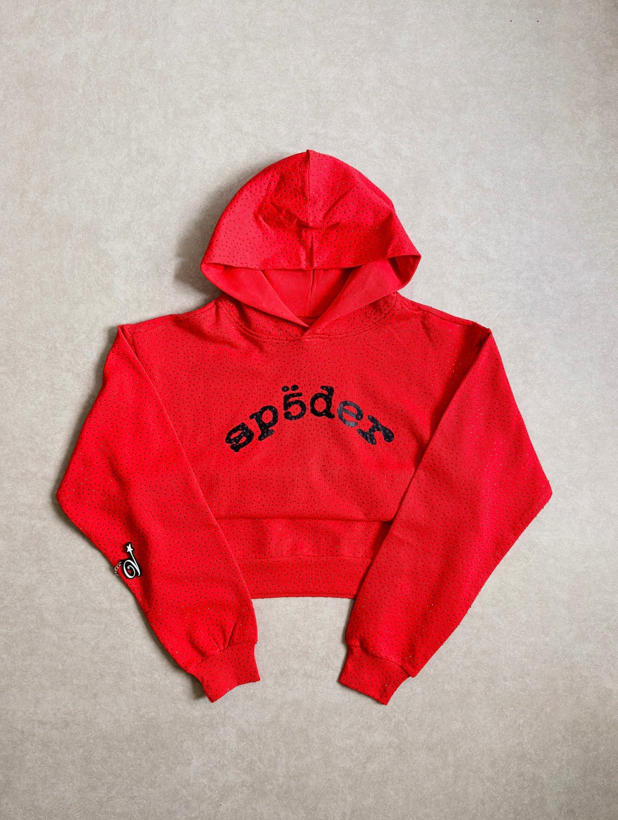 Sp5der VVS Rhinestone Hoodie