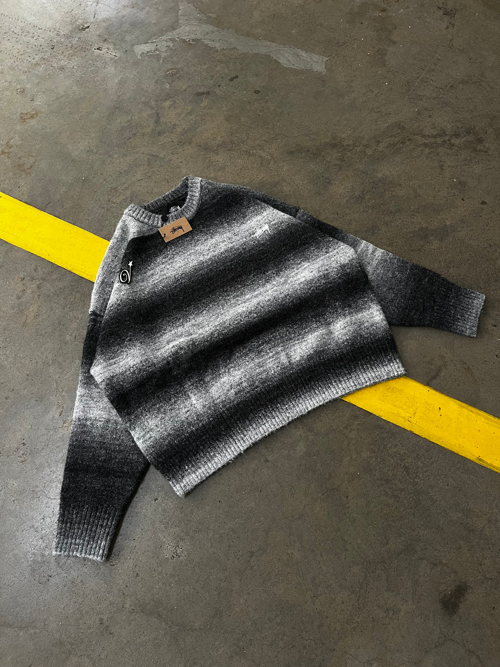 Stussy knitted logo sweater