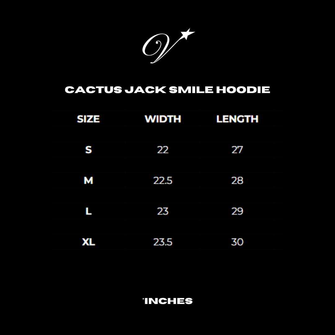 Cactus Jack X McDo Smile Hoodie
