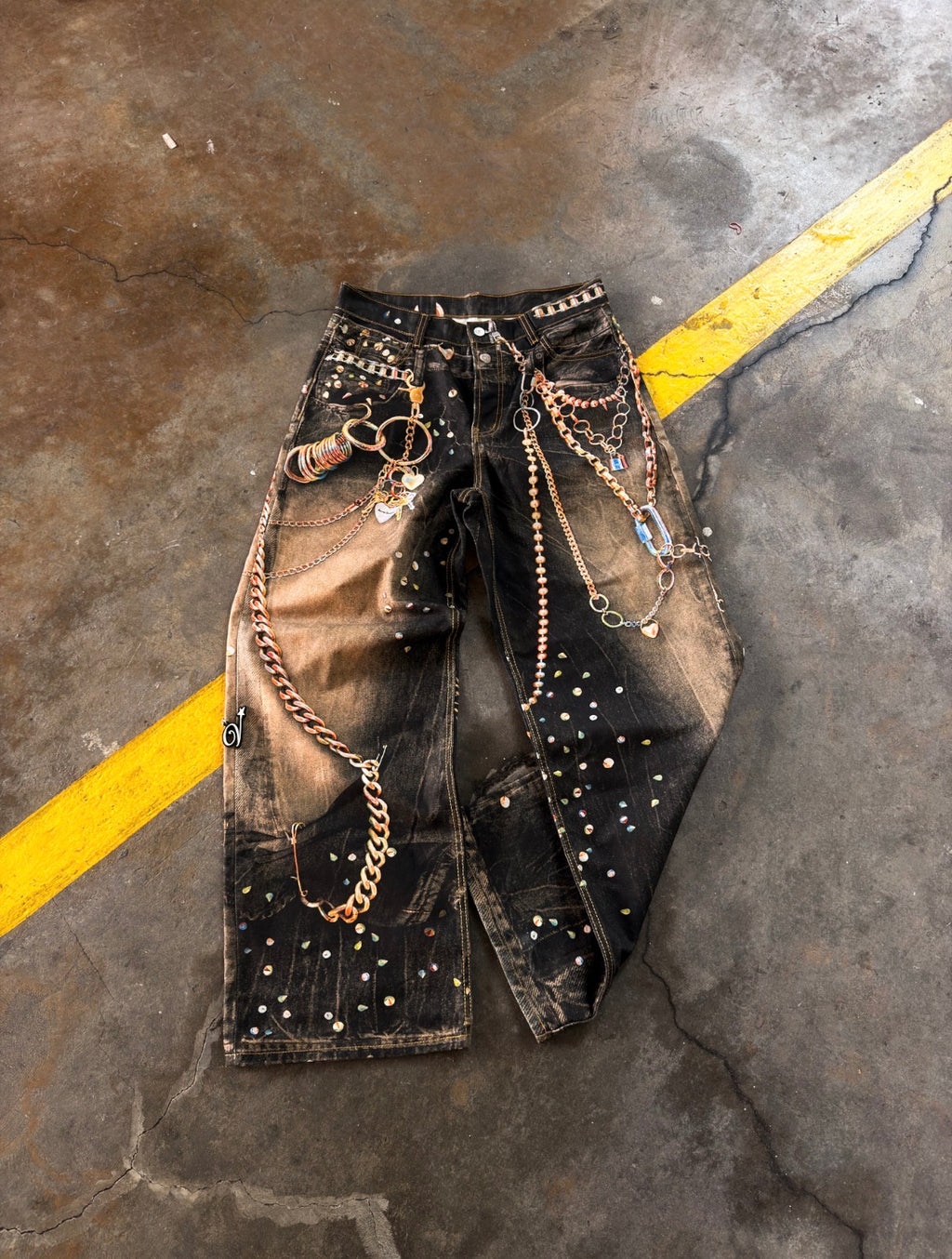 Acne Studios 1981 Biker trompe-l'œil Jeans XL - ON HAND