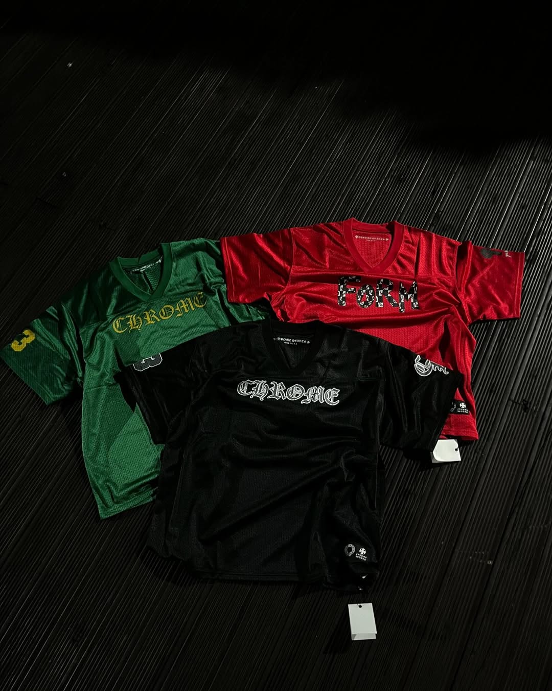 CH Mesh jersey tees
