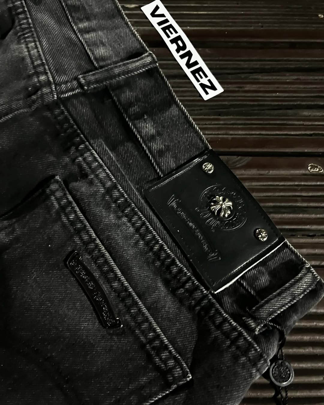 CH Multi-color denim shorts