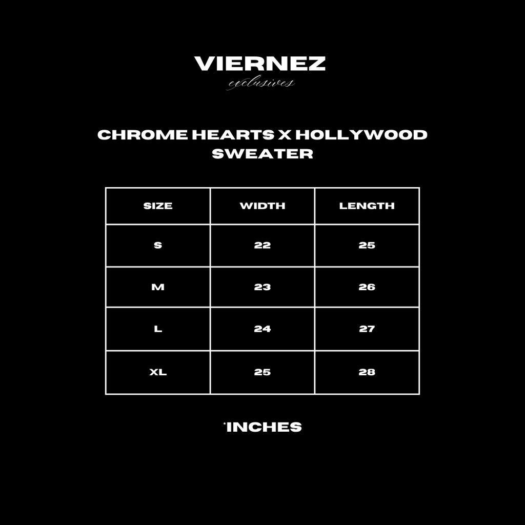 Chrome Hearts X Hollywood Sweater